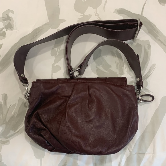 Zara premium burgundy leather bag - Picture 2 of 3